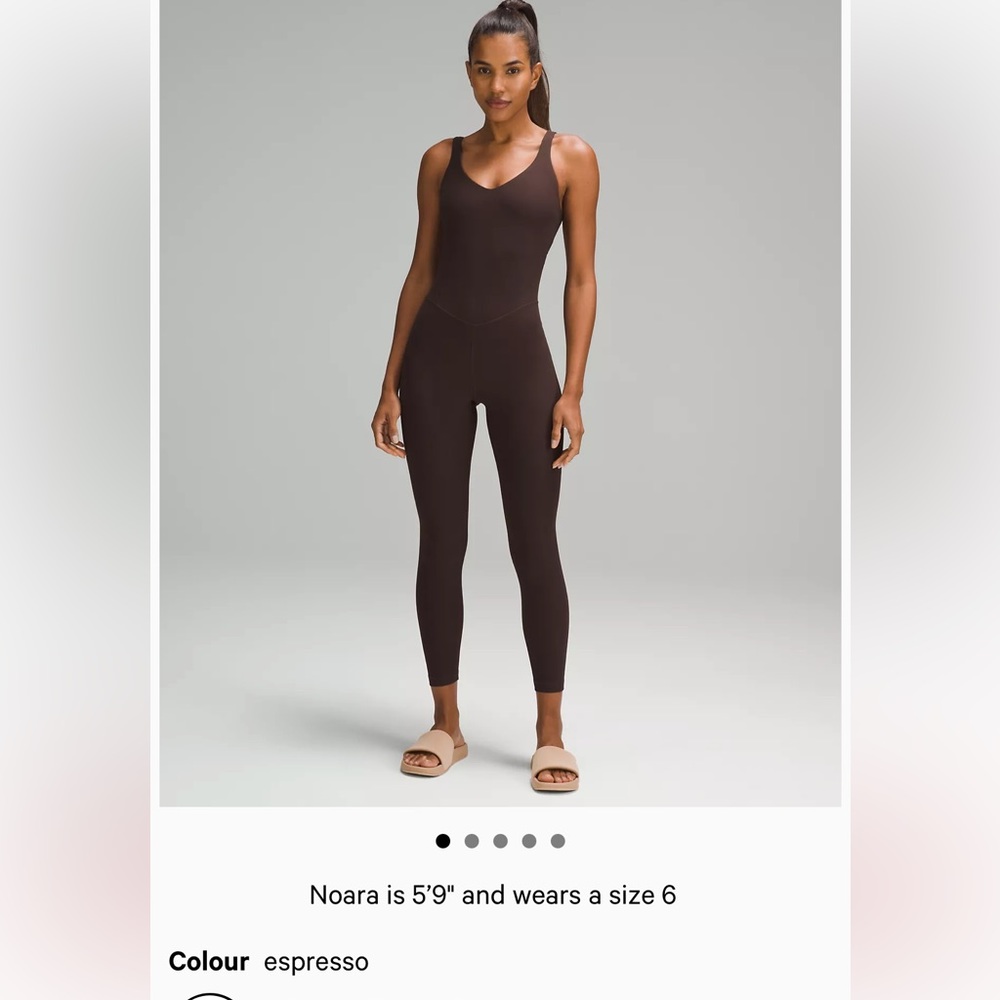 Lululemon align ribbed bodysuit